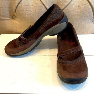 Merrell Encore Emme Mary Jane Shoes Brown